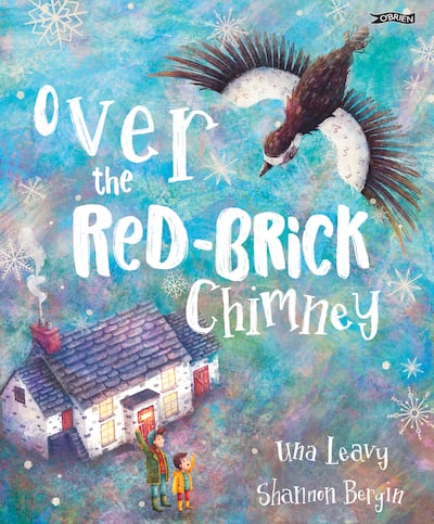 Over the Red Brick Chimney by Una Leavy is illustrated by Shannon Bergin