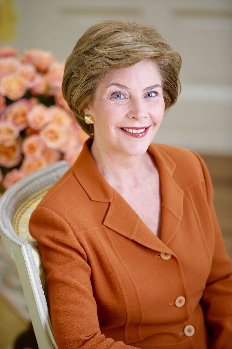 First lady Laura Bush at the White House in Washington in 2001. Photograph: Krisanna Johnson/The White House/New York Times