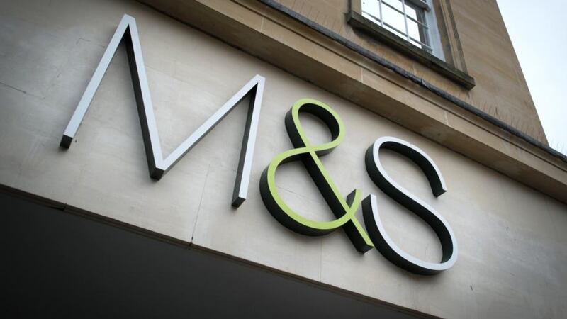 A big week for UK retail stocks started with Marks & Spencer on the back foot after broker Societe Generale removed its buy rating on the chain. Shares in the retailer were more than 4 per cent lower, off 20.3p at 456.8p. Photograph: Matt Cardy/Getty Images