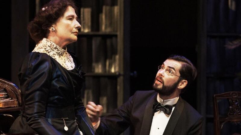 Eleanor Methven and Marty Rea in Major Barbara. Photograph: Ros Kavanagh