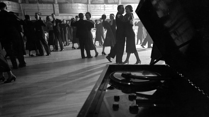 Couples dancing at a dance hall, circa 1937. Photograph: London Express/Getty Images