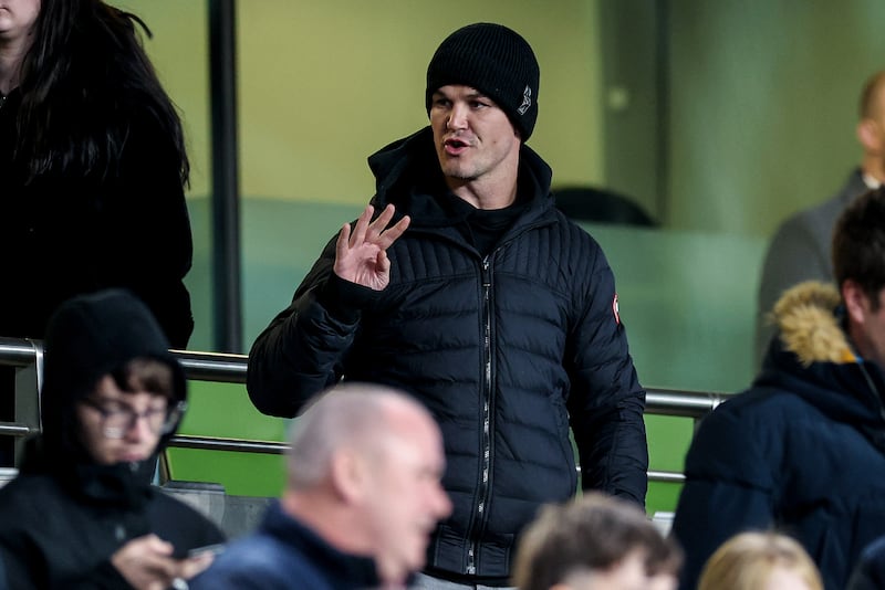 Johnny Sexton recently linked up with the Irish squad at the IRFU’s High Performance Centre. Photograph: Morgan Treacy/Inpho