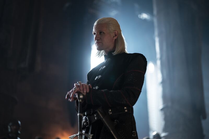 Matt Smith as Daemon Targaryen in House of the Dragon. Photograph: PA/Sky/HBO