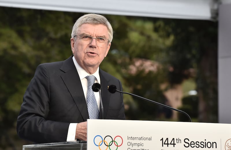 Thomas Bach, the outgoing IOC president. Photograph: Milos Bicanski/Getty Images