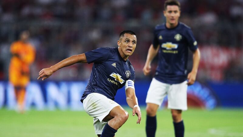 Alexis Sanchez was one of Manchester United’s better performers during pre-season. Photograph:  Adam Pretty/Bongarts/Getty