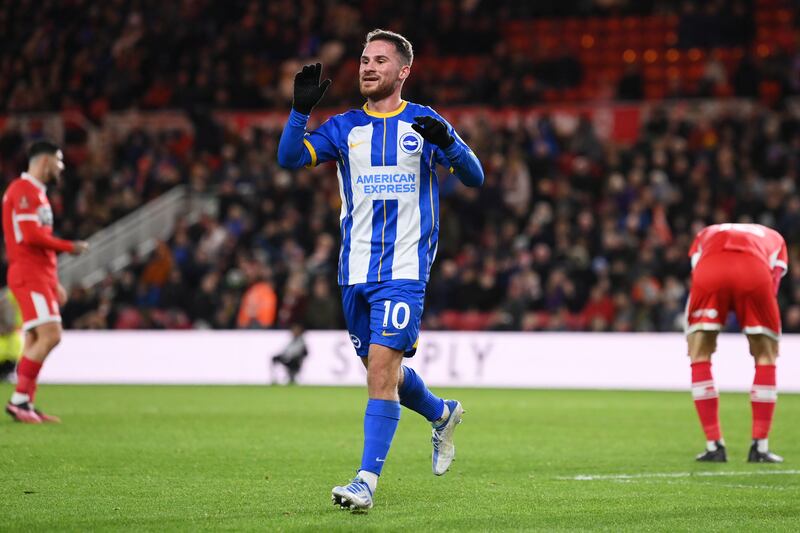 Alexis Mac Allister scored twice for Brighton on his return from Argentina's World Cup campaign. Photograph: Stu Forster/Getty Images