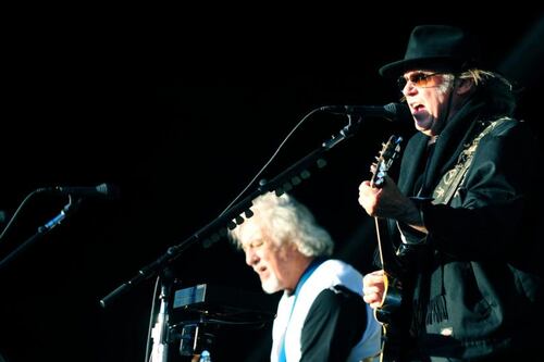 Neil Young and Crazy Horse trot off with a whimper