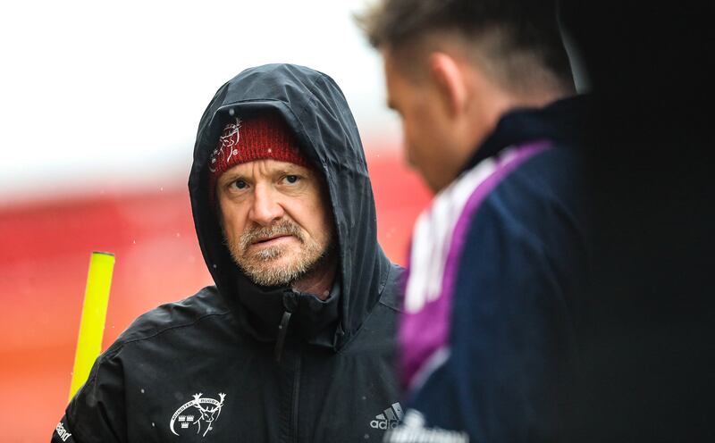 Graham Rowntree. The head coach's first season has seen plenty of positives: a top-five finish and another year of Champions Cup rugby, maintaining an unbroken 29-year streak. Photograph: Evan Treacy/Inpho