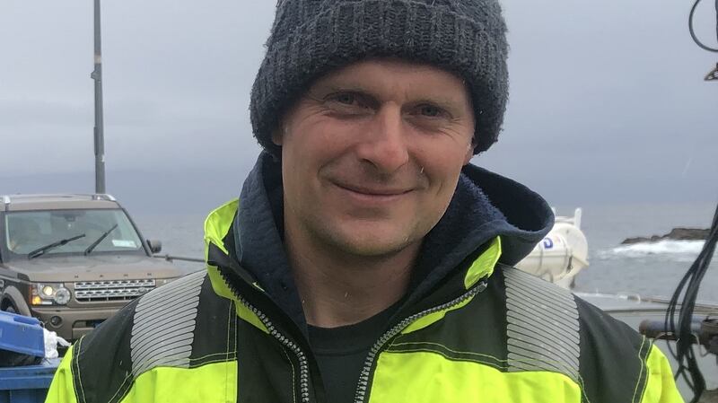 Carl O’Grady, who  runs a 42-bed hostel and a tourism company Clare Island Adventures. He is also  a cruise tour host and a whiskey-maker. Photograph: Peter Murtagh