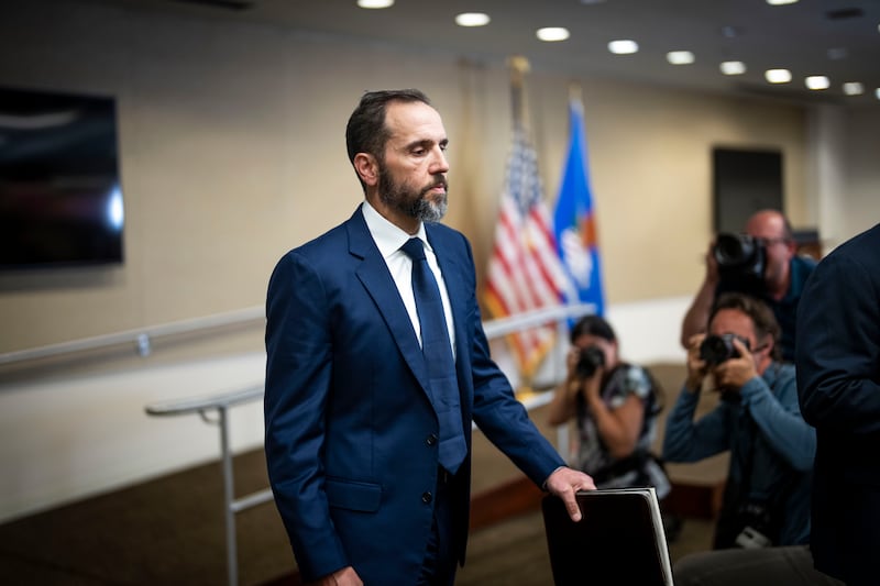 Jack Smith: the special counsel who brought both cases against Trump asked courts on Monday to shut them down. Photograph: Doug Mills/New York Times