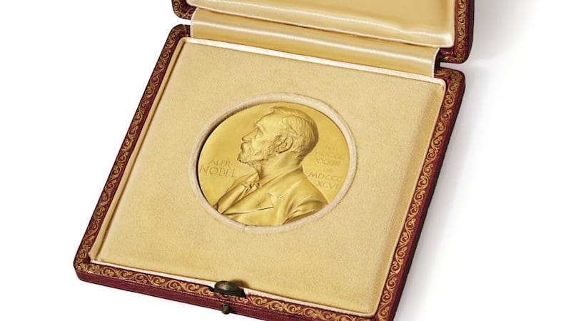 Lucrative: James Watson’s Nobel medal. Photograph: Christie’s