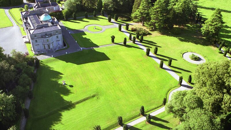 Emo Court in C Laois, one of the splendid public gardens now open to the public.