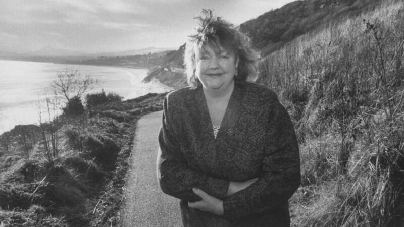 Maeve Binchy in 1991: her debut novel, Light a Penny Candle, from 1982, featured a mostly guilt-free abortion. Photograph: Ian Cook/Time Life/Getty