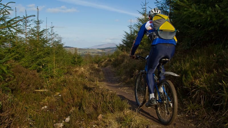 Cycling in Ballyhoura, Co Limerick