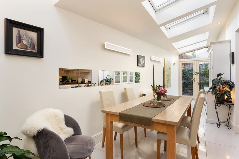 Diningroom extension. Photograph: Angela Mujica