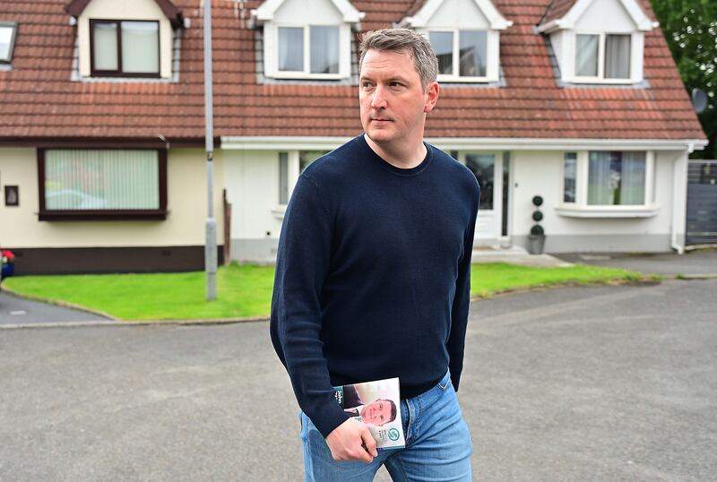 John Finucane was an eight-year-old when his father, solicitor Pat Finucane, was murdered by loyalist paramilitaries in 1989. Photograph: Arthur Allison/Pacemaker 