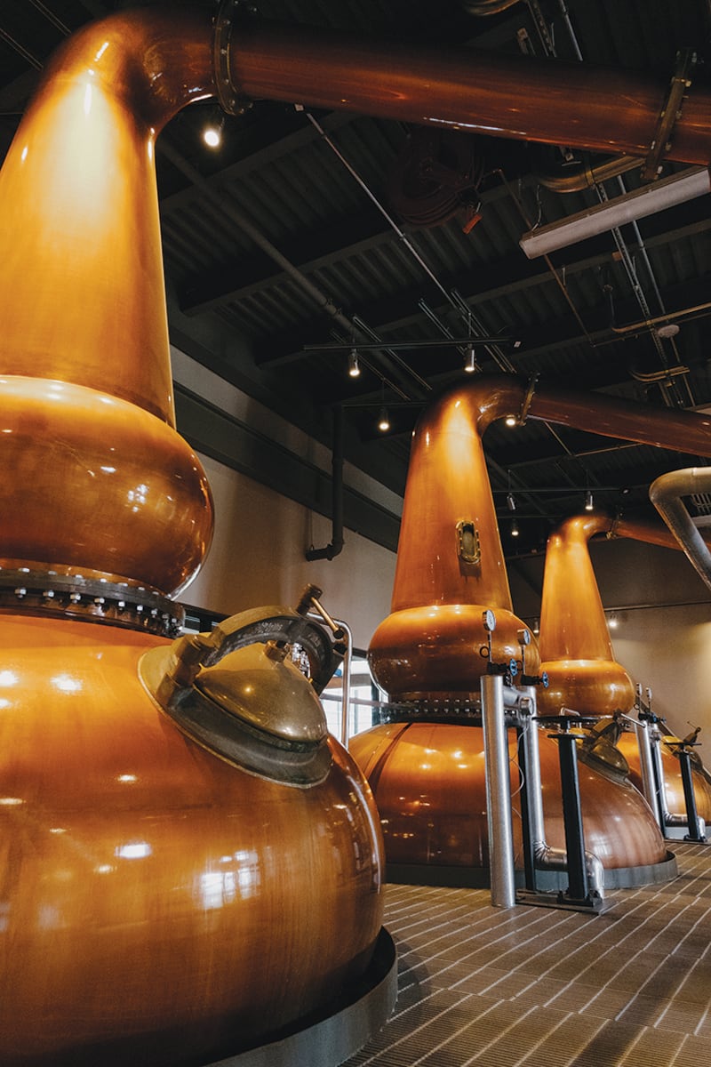 Inside the family-run O’Shaughnessy Distilling Co in Minneapolis, USA.