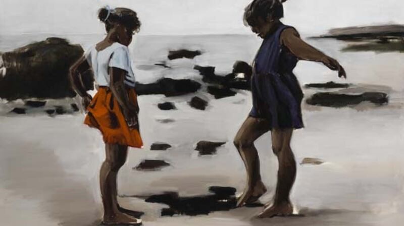 Detail from Condor and the Mole (2011) by Lynette Yiadom-Boakye