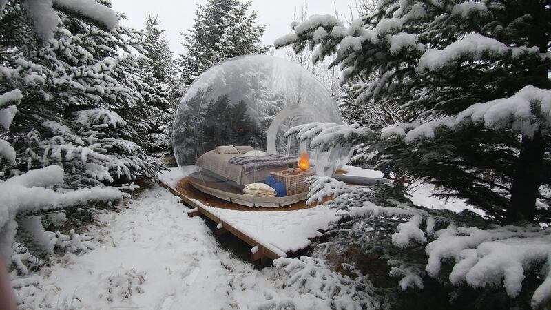 Goop: Buubble’s Northern Lights pod