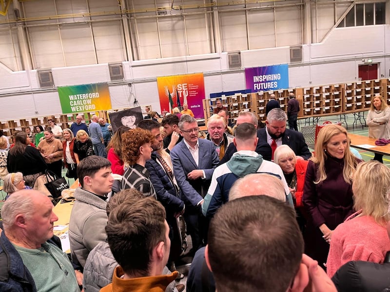 David Cullinane of Sinn Féin is set to be elected in Waterford. Photograph: Kevin O'Sullivan/The Irish Times