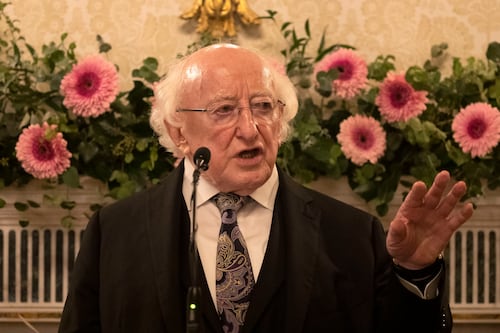 Irish people thinking of ‘horrific circumstances’ of those in Gaza on St Patrick’s Day, says Higgins