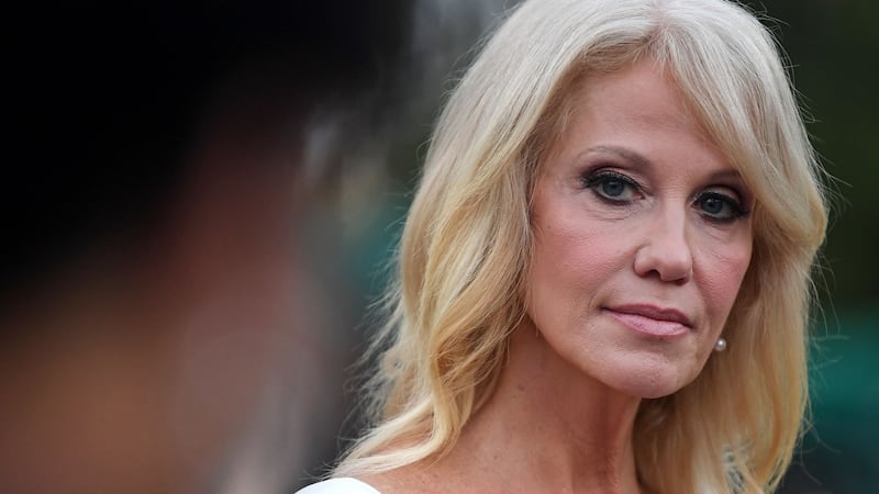 Former counsellor to the US president Kellyanne Conway  tested positive for Covid-19. Photograph: Eric Baradat/AFP