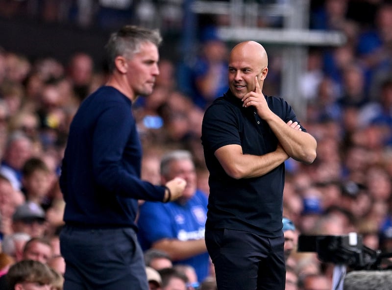 There's not been much looking back to the Jürgen Klopp days since Arne Slot took over at Liverpool. Photograph: Andrew Powell/Liverpool FC via Getty Images