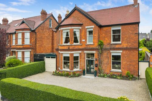 Classic detached Edwardian with spacious garden in Dartry for €2.95m