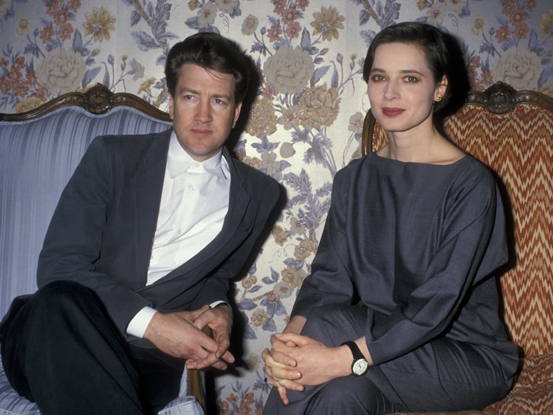 David Lynch and Isabella Rossellini in Las Vegas, Nevada, in February 
 1988. Photograph: Ron Galella, Ltd./Ron Galella Collection via Getty Images