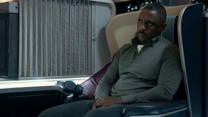 Hijack: Idris Elba. Photograph: Aidan Monaghan/Apple TV+