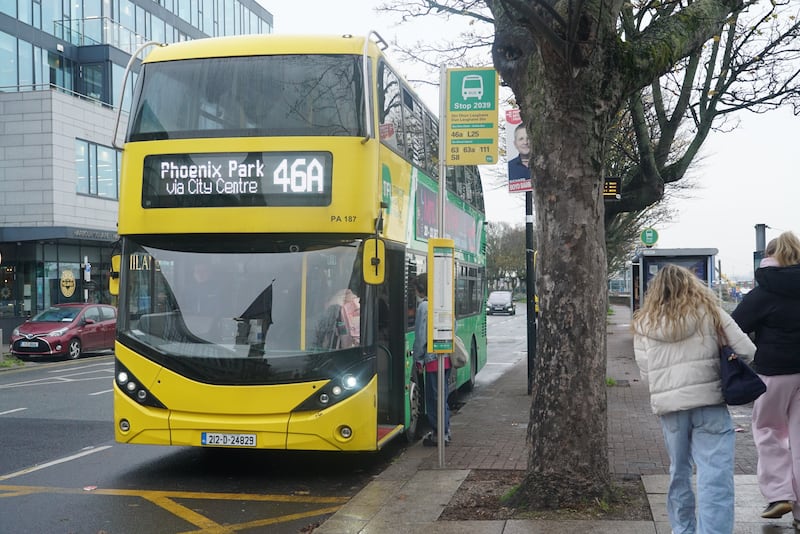 The E2 bus replacing the 46A on essentially the same route is classed as a 'spine', along city corridors. Photograph: Enda O'Dowd