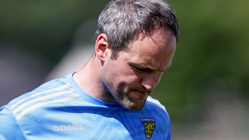 Michael Murphy’s sending off against Tyrone felt like a moment which had been brewing for a number of weeks. Photograph: Laszlo Geczo/Inpho