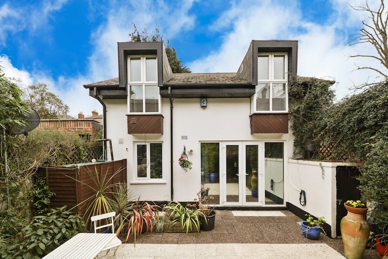 Courtyard and rear of property