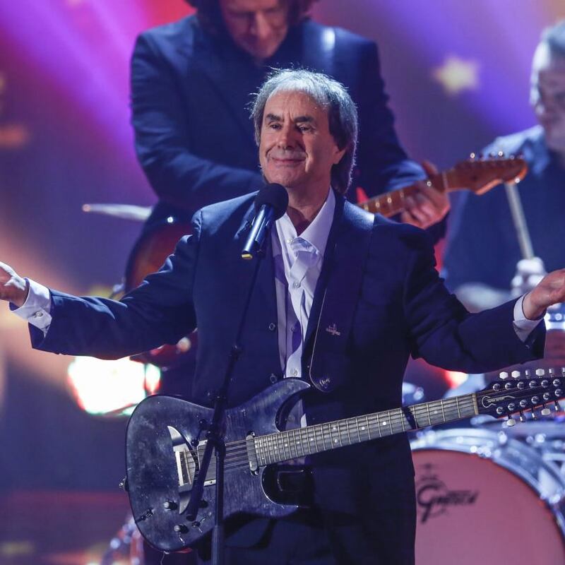 Chris de Burgh on stage in December 2014. Photograph: Franziska Krug/Getty Images