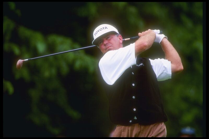 Mark O'Meara: held off the challenge of Nick Faldo and Ian Woosnam to win the Honda Classic in Fort Lauderdale in Florida. Photograph: J.D. Cuban/Allsport 