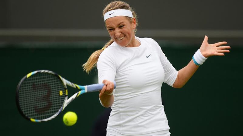 Women’s number two seed Victoria Azarenka has been ruled out of the tournament with a knee injury. Photograph: Mike Hewitt/Getty Images