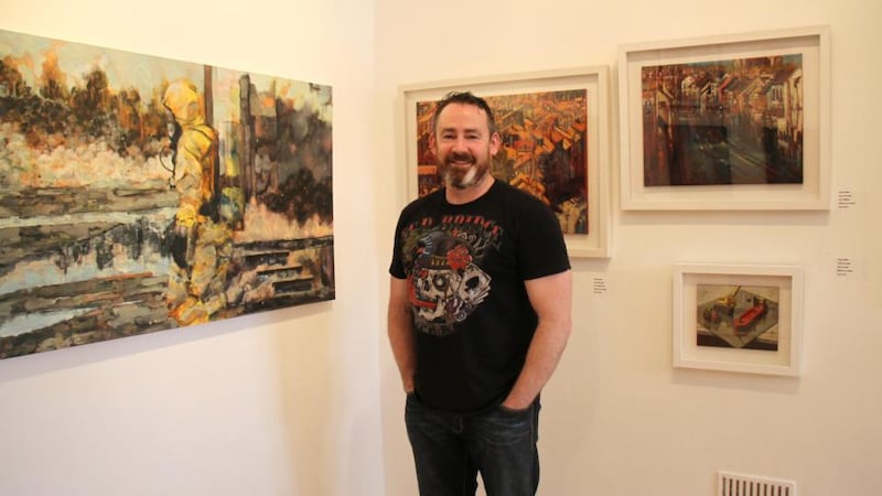 Dave O’Shea of Chimera Gallery in Mullingar, Co Westmeath. Photograph: Conor English