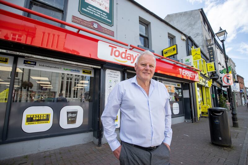 Joe Tierney, owner of Tierney's Newsagents in Navan: 'It’s been so much pie in the sky for so long... nobody is convinced it’s going to happen.' Photograph: Tom Honan/The Irish Times