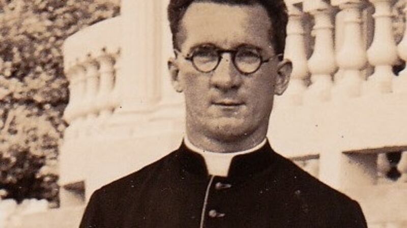 Msgr Hugh O’Flaherty in Rome. Photograph courtesy of the Marie Lalor archive