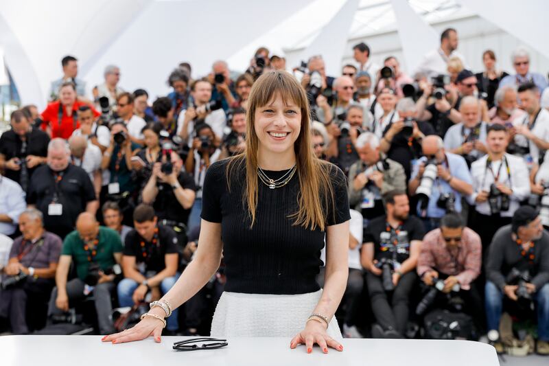 Cannes: Alice Winocour at the French film festival in May. Photograph: John Phillips/Getty