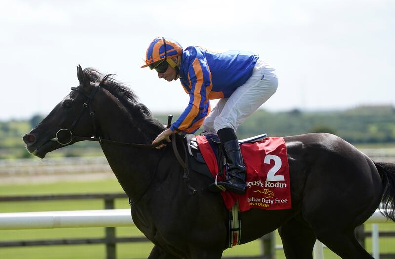 Auguste Rodin will be joined by last year’s winner Luxembourg in leading the home defence, Aidan O’Brien has confirmed. Photograph: Brian Lawless/PA Wire