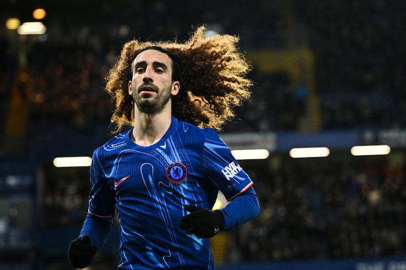 Chelsea's Marc Cucurella. Photograph: Justin Tallis/AFP via Getty Images