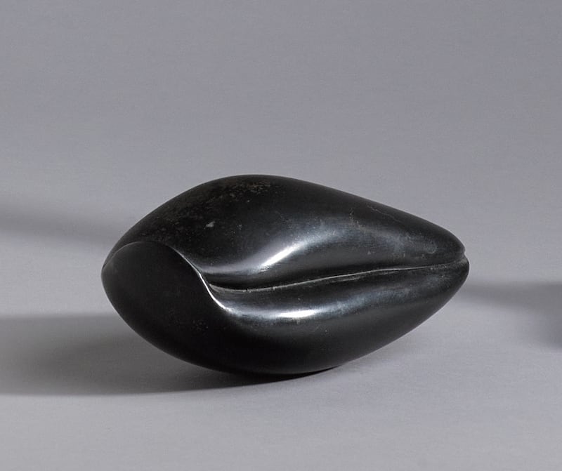 Shell (€1,500-€2,000), bronze sculpture by Sonja Landweer