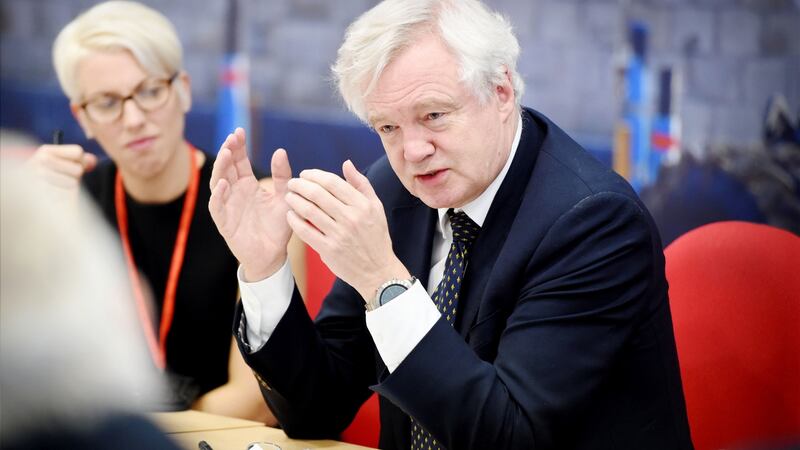 “Before the talks began, British ministers ruled out accepting the Commission’s preferred sequencing of talks, which demanded progress on the three priority issues before moving on to talks about trade. Brexit secretary David Davis [above] caved in on the first day of formal negotiations.” File photograph: JCB/PA Wire