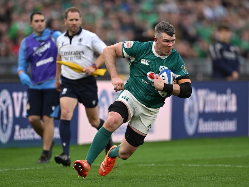 Peter O'Mahony: proved an outstanding servant for Ireland over a long career. But his retirement, along with that of Cian Healy and Conor Murray, means opportunity beckons for fresh talent to step up. Photograph:  Mike Hewitt/Getty Images