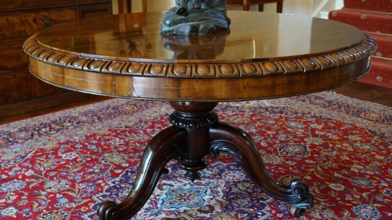 Williams and Gibton centre table, €2,500-€3,500, Sheppard’s