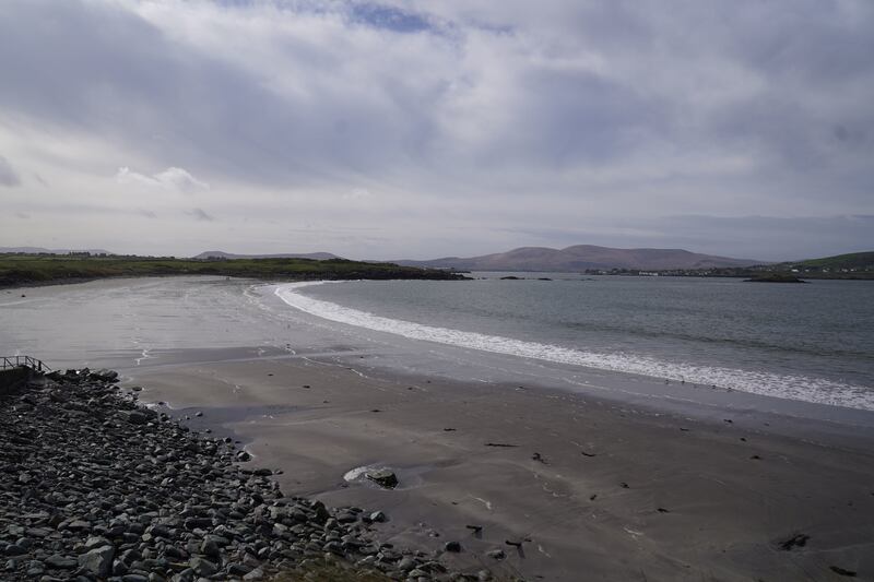 A view of the beach at White Strand, Caherciveen, in Co Kerry, where the body of Baby John was found. Photograph: Brian Lawless/PA Wire