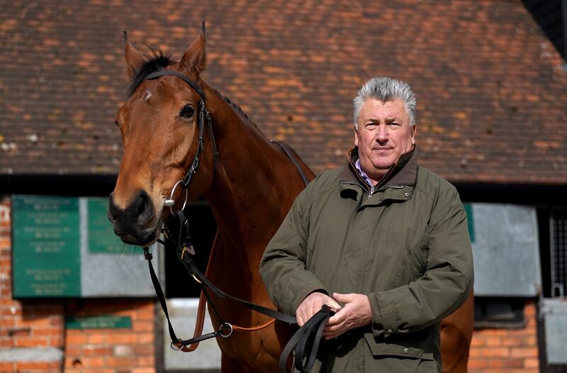 Paul Nicholls is an impressive trainer but has not been able to keep up with Willie Mullins's winning rate at Cheltenham. Photograph: should read Adam Davy/PA Wire.