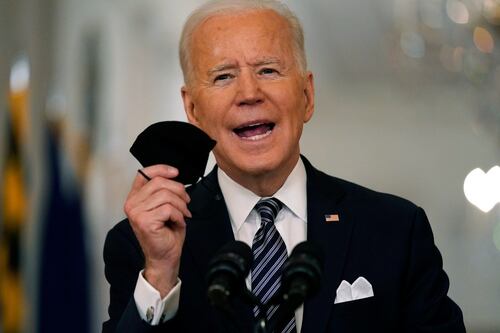 Biden brings message of hope about pandemic as US turns a corner