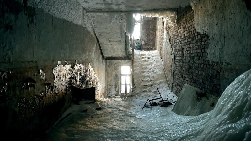 Norilsk is facing serious difficulties maintaining its buildings as thawing of the upper layers of permafrost has caused damage. Photograph: Elena Chernyshova